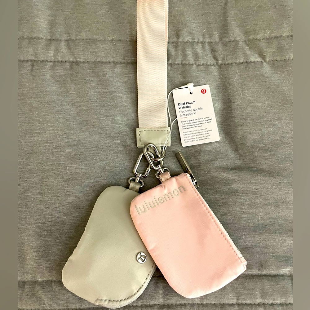 Lululemon dual pouch wristlet